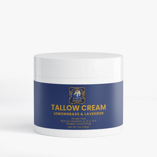 Lovely Toya Tallow Cream Lemongrass & Lavender - Hillery's Products & Services