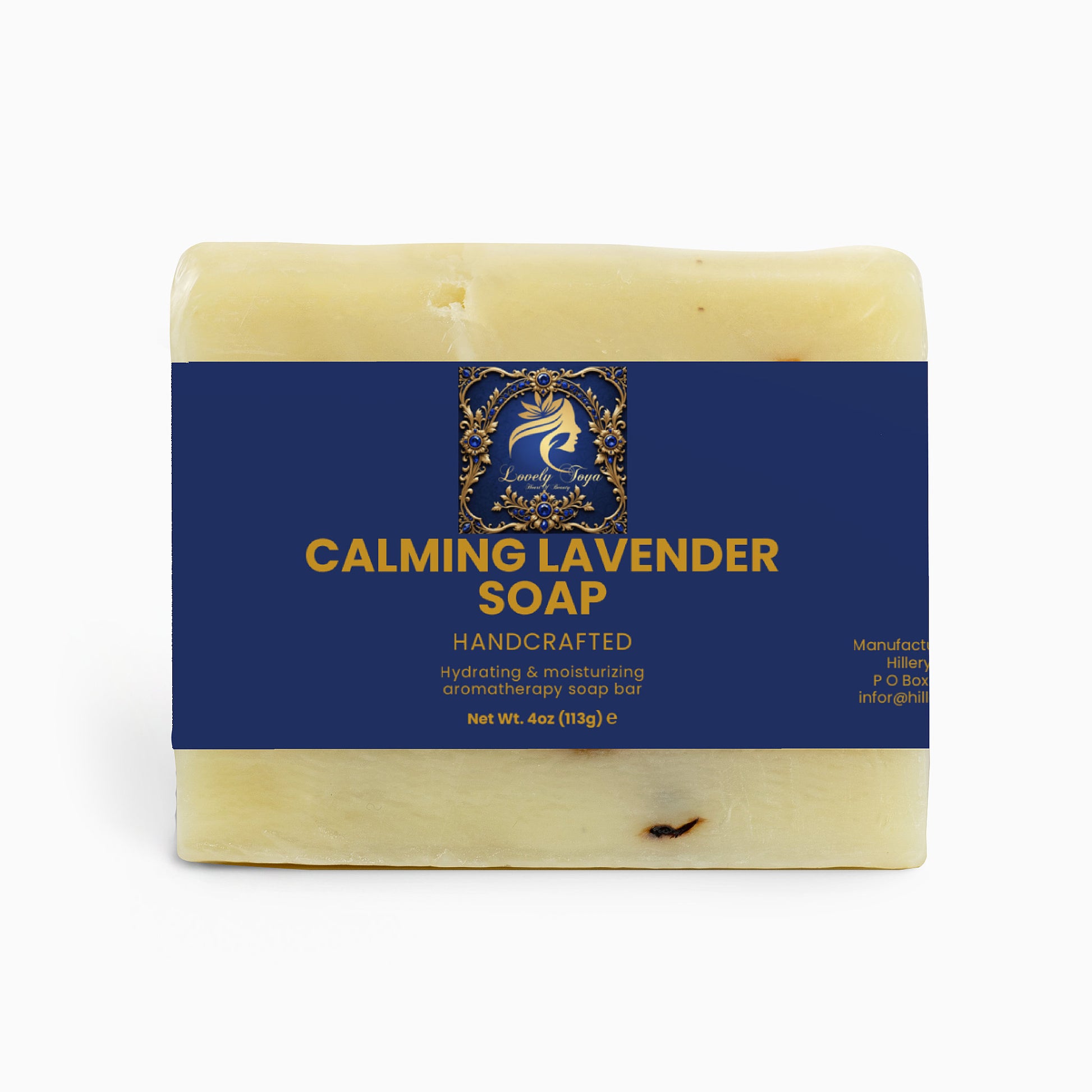 Lovely Toya Calming Lavender Soap - Hillery's Products & Services