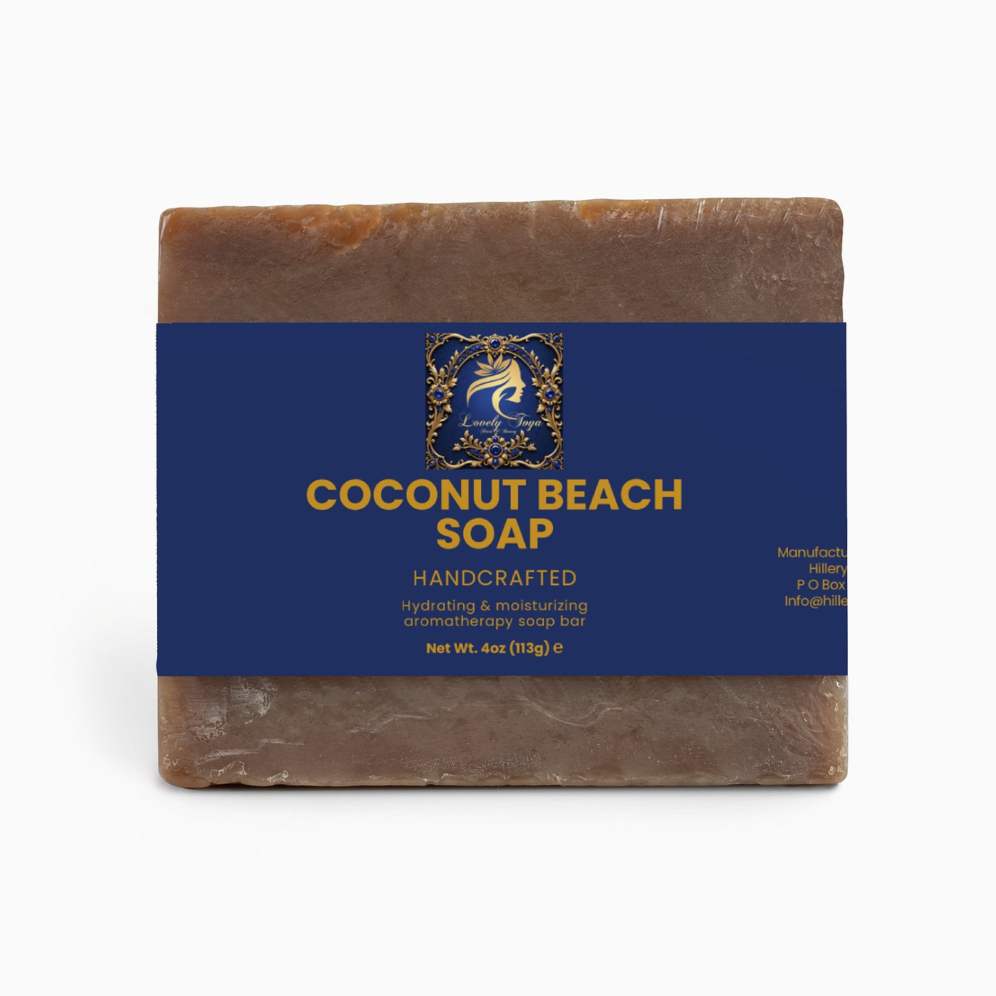 Lovely Toya Coconut Beach Soap - Hillery's Products & Services