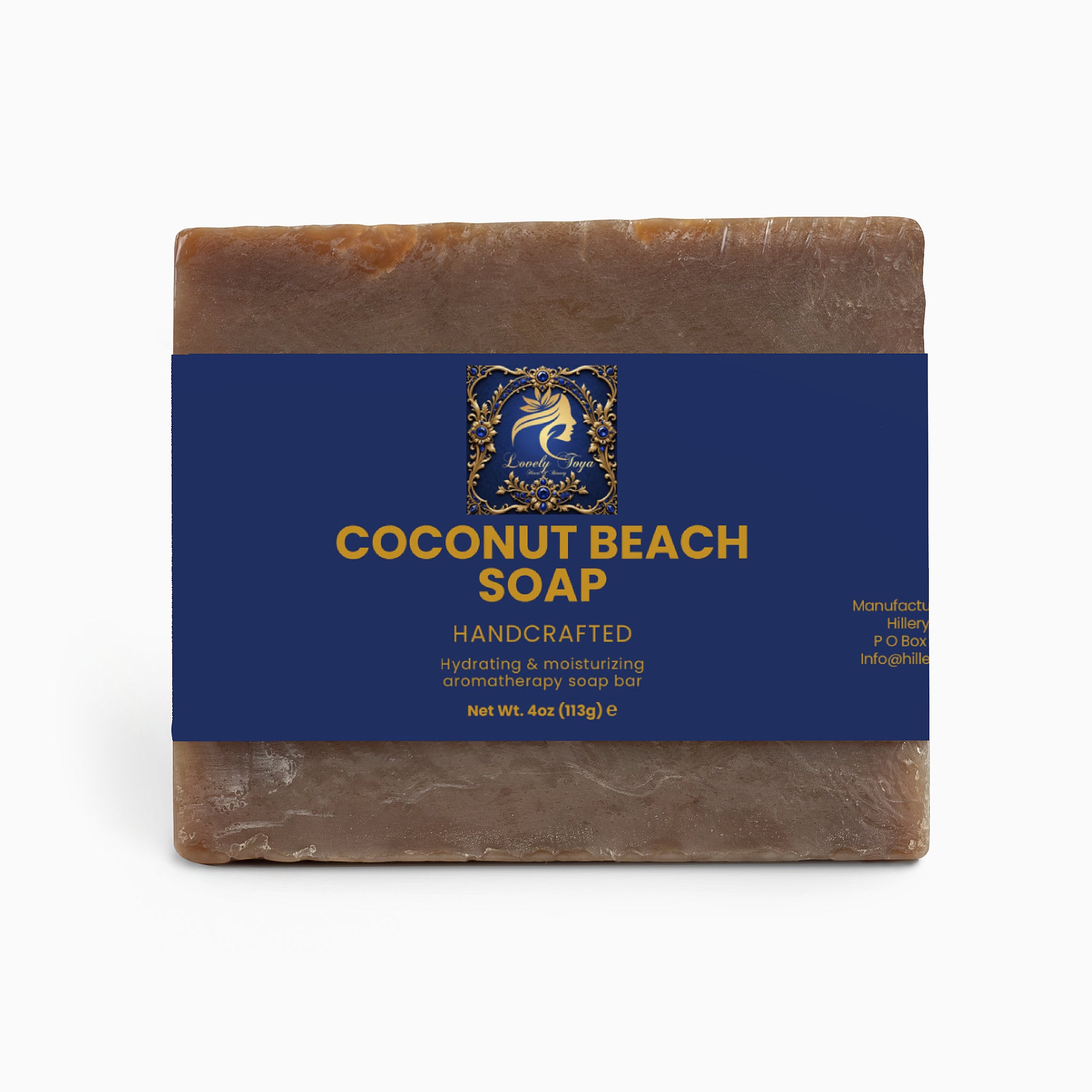 Lovely Toya Coconut Beach Soap - Hillery's Products & Services