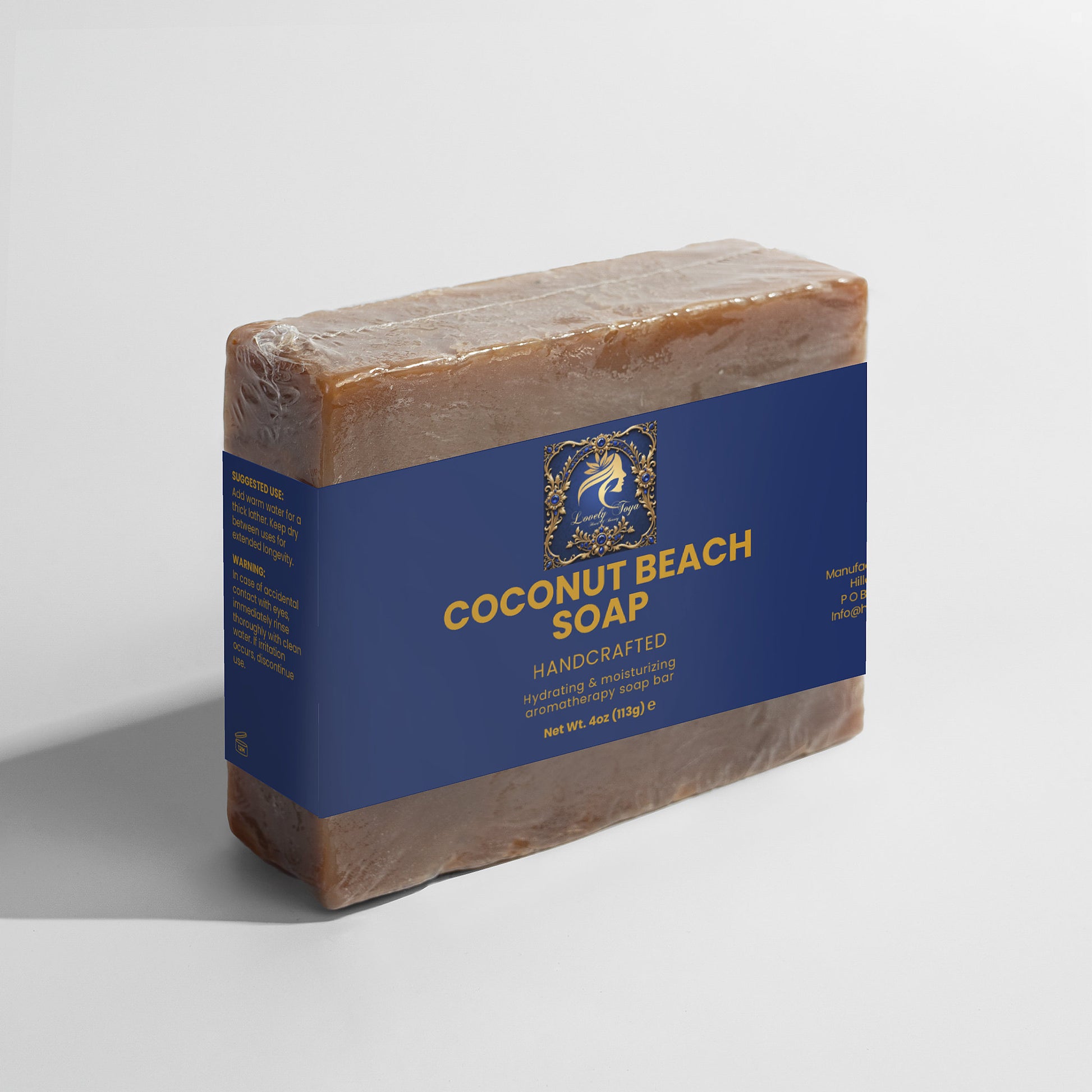 Lovely Toya Coconut Beach Soap - Hillery's Products & Services