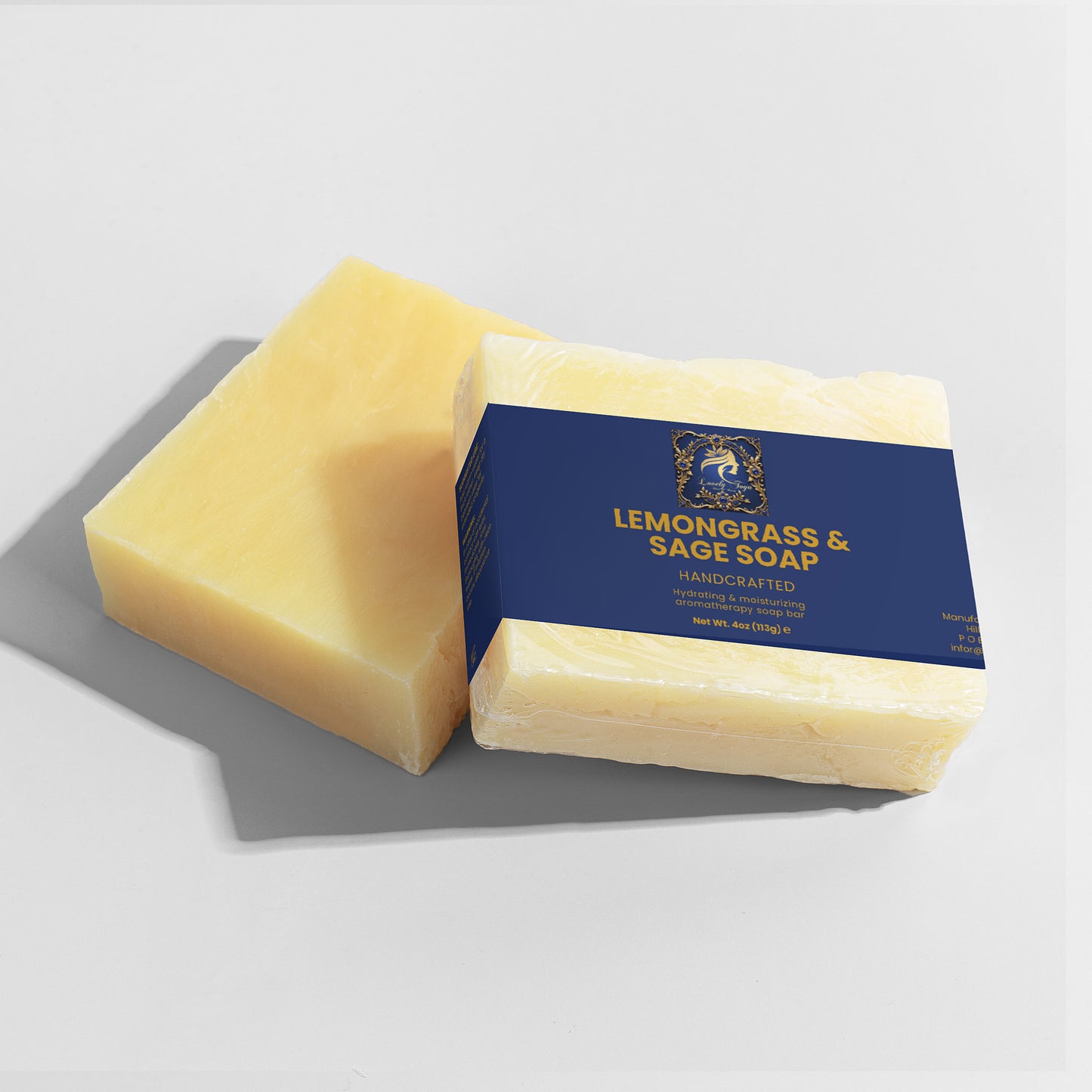 Lovely Toya Lemongrass & Sage Soap - Hillery's Products & Services