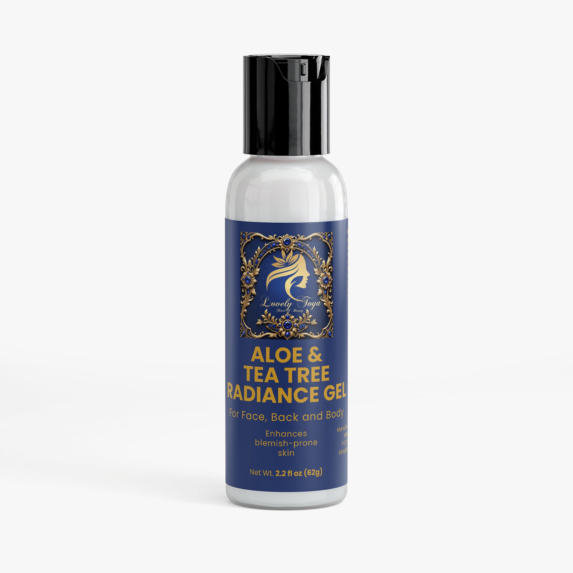 Lovely Toya Aloe & Tea Tree Radiance Gel - Hillery's Products & Services