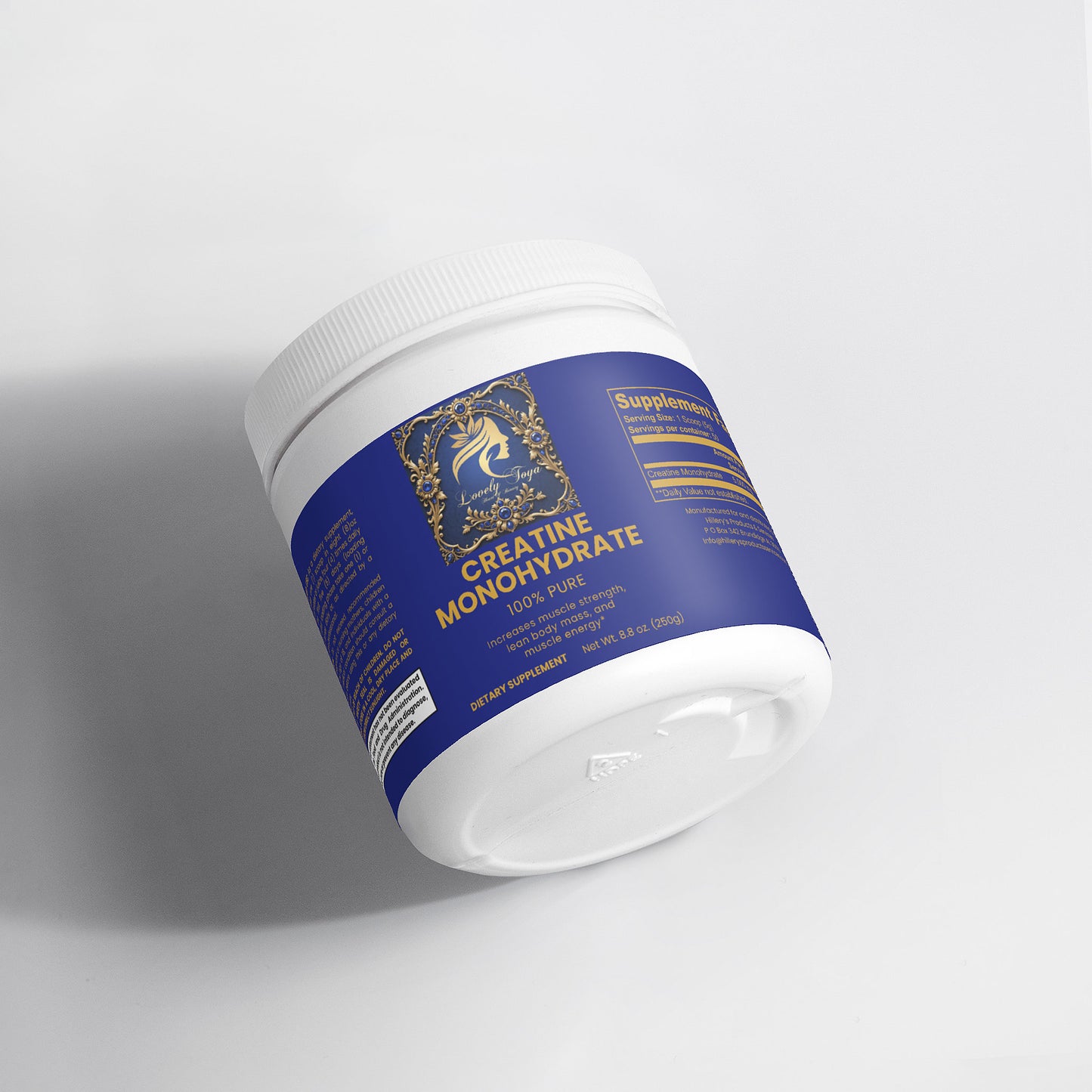 Lovely Toya Creatine Monohydrate - Hillery's Products & Services