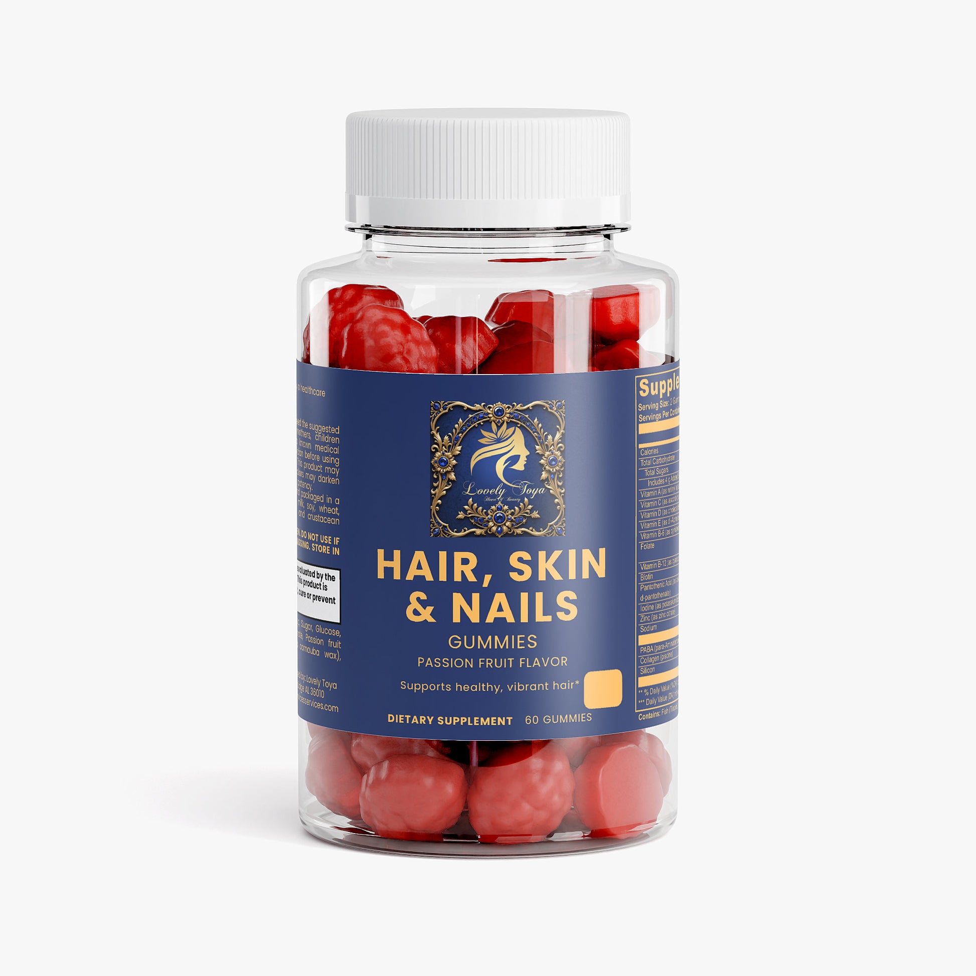 Lovely Toya Hair, Skin & Nails Gummies - Hillery's Products & Services