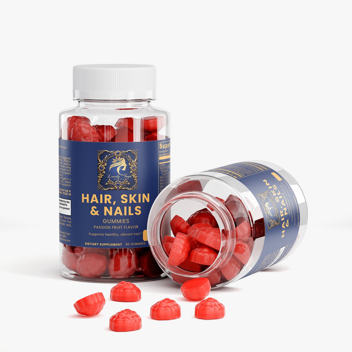 Lovely Toya Hair, Skin & Nails Gummies - Hillery's Products & Services