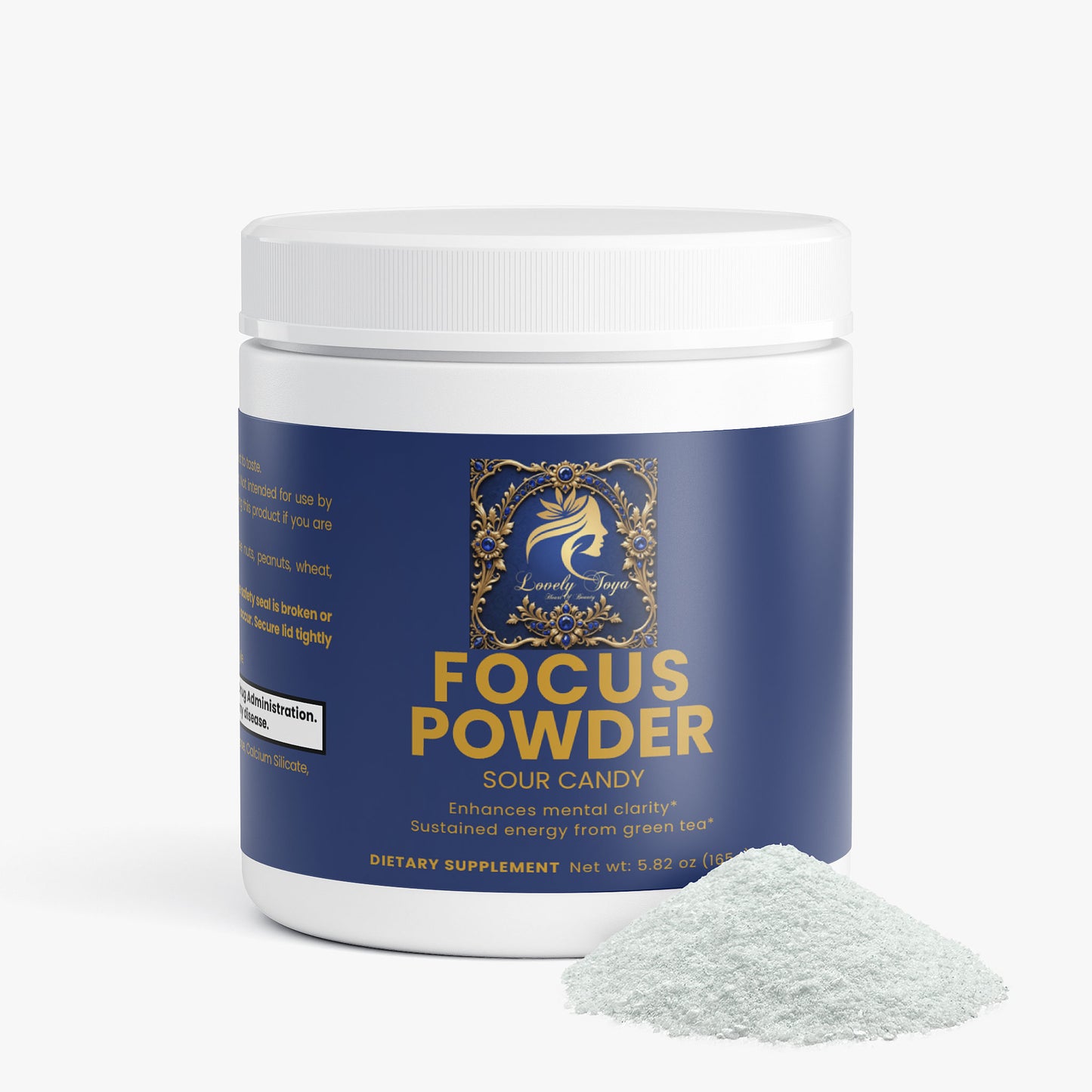 Lovely Toya Focus Powder (Sour Candy) - Hillery's Products & Services