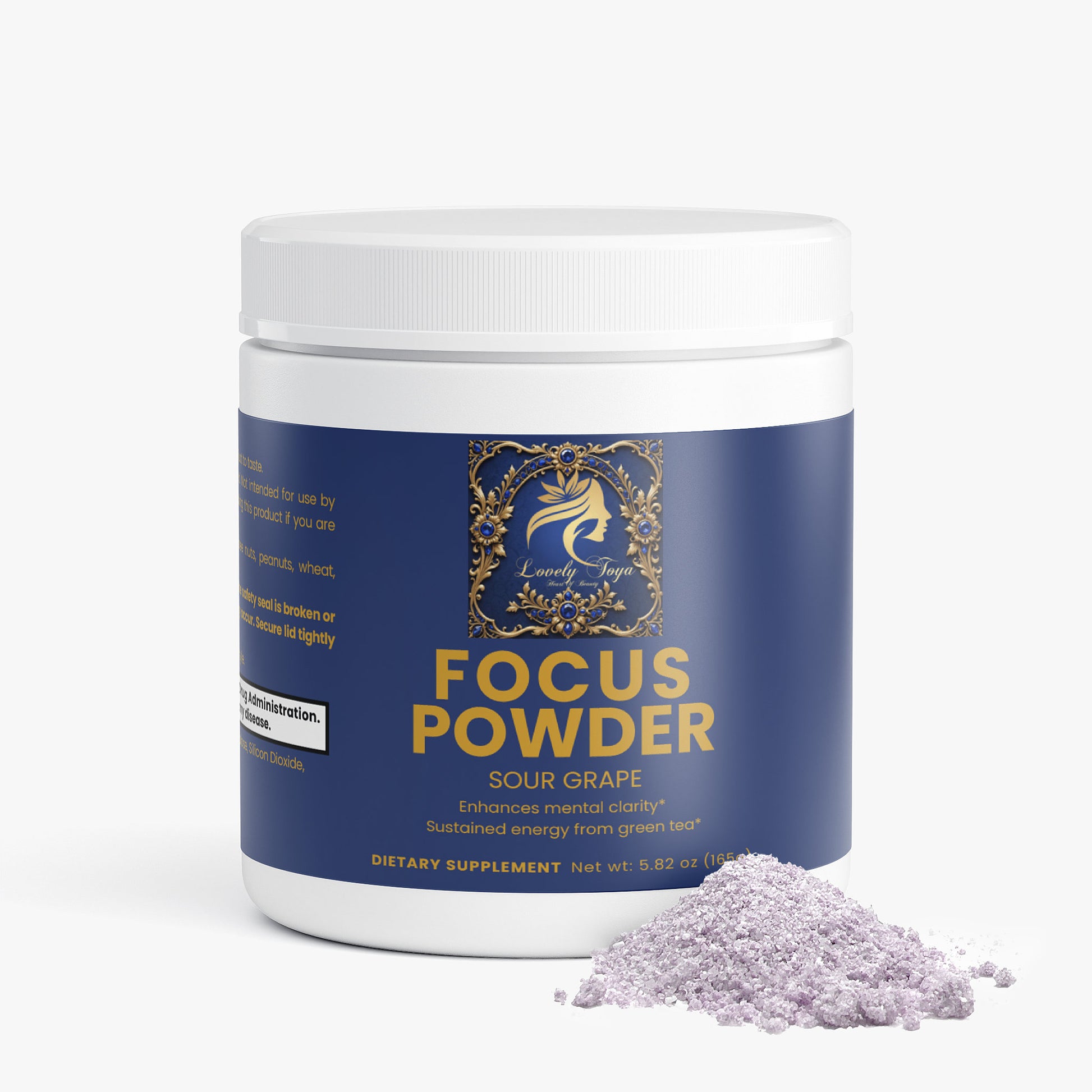 Lovely Toya Focus Powder (Sour Grape) - Hillery's Products & Services