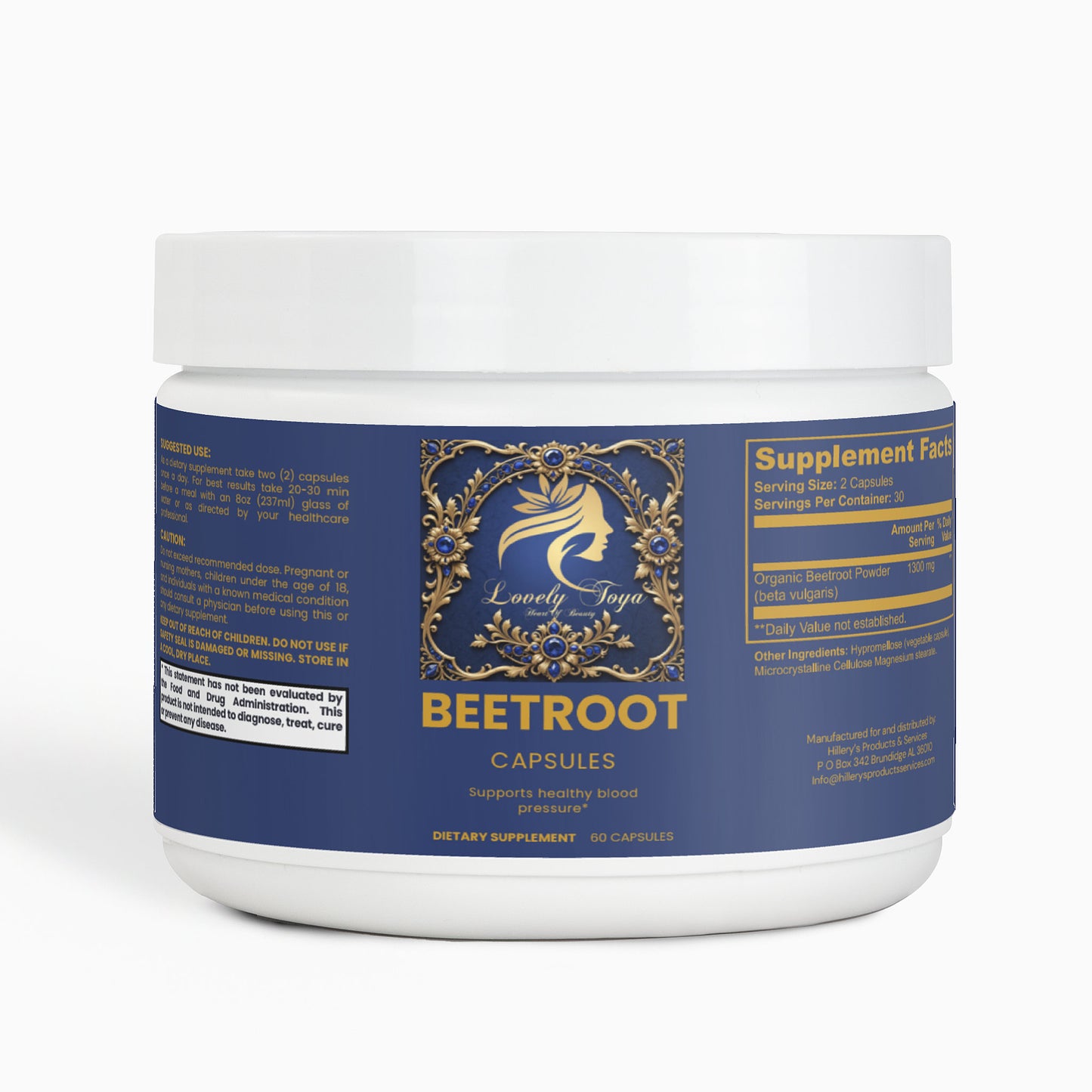 Lovely Toya Beetroot Powder - Hillery's Products & Services