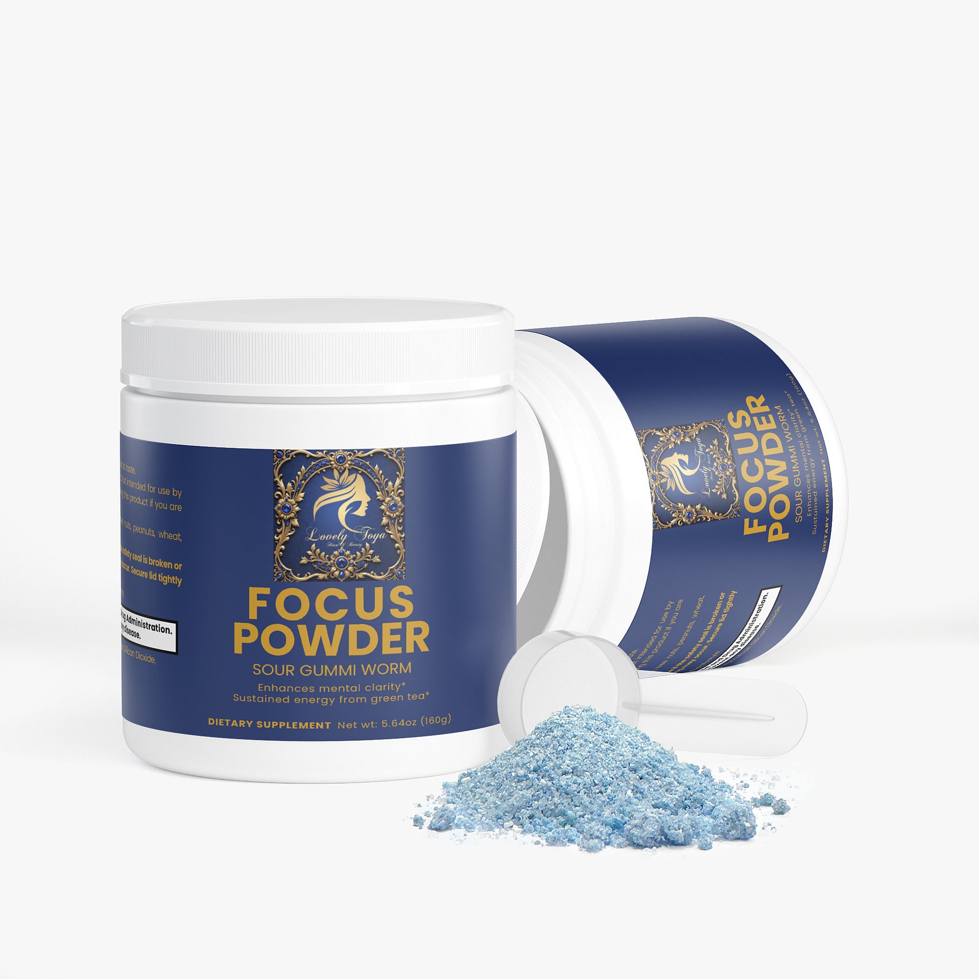 Lovely Toya Focus Powder (Sour Gummi Worm) - Hillery's Products & Services