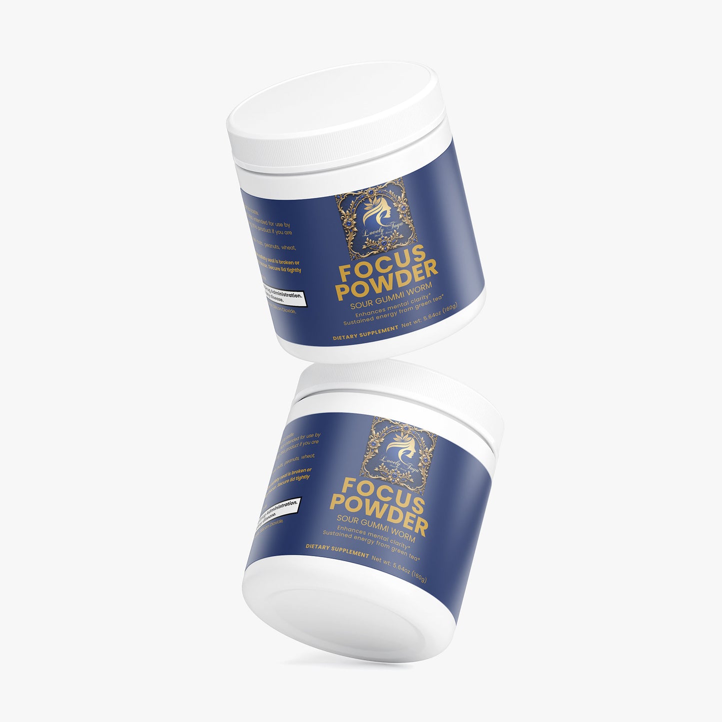 Lovely Toya Focus Powder (Sour Gummi Worm) - Hillery's Products & Services