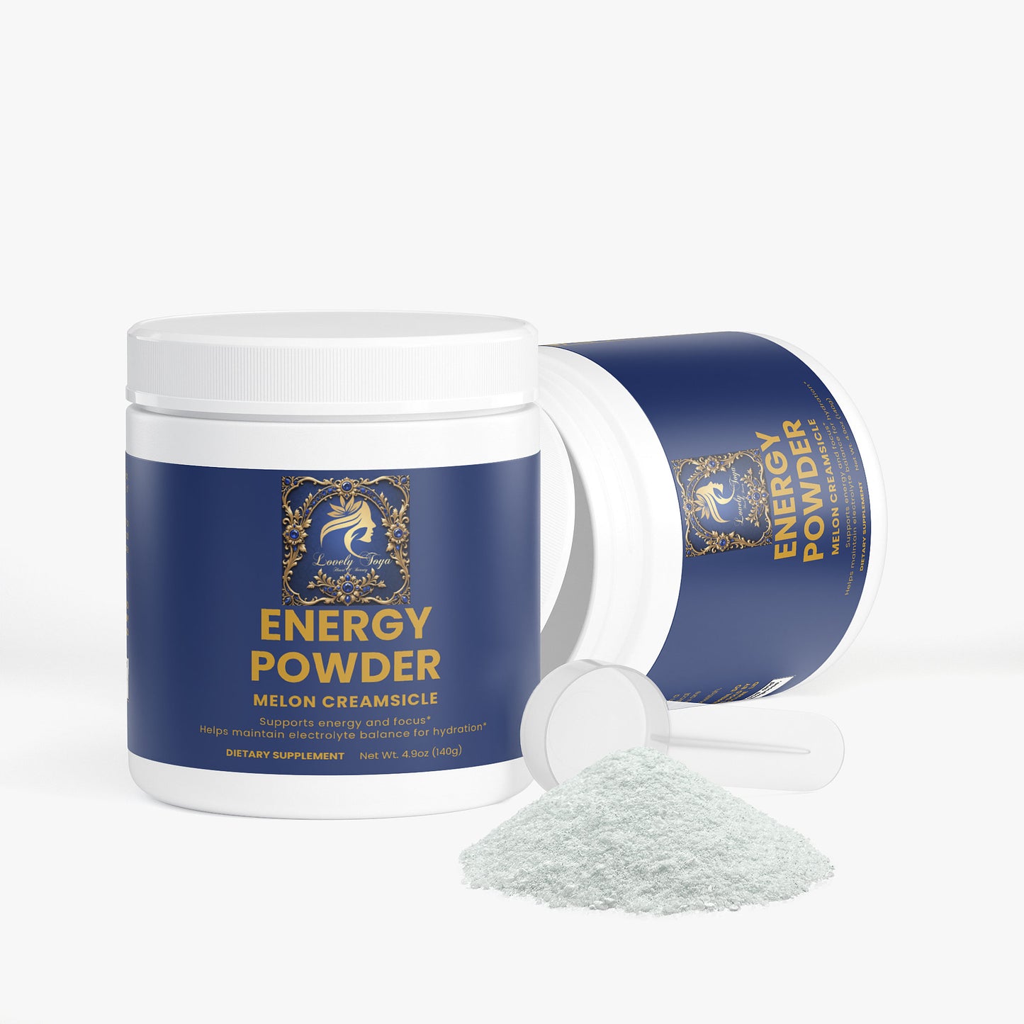 Lovely Toya Energy Powder (Melon Creamsicle) - Hillery's Products & Services