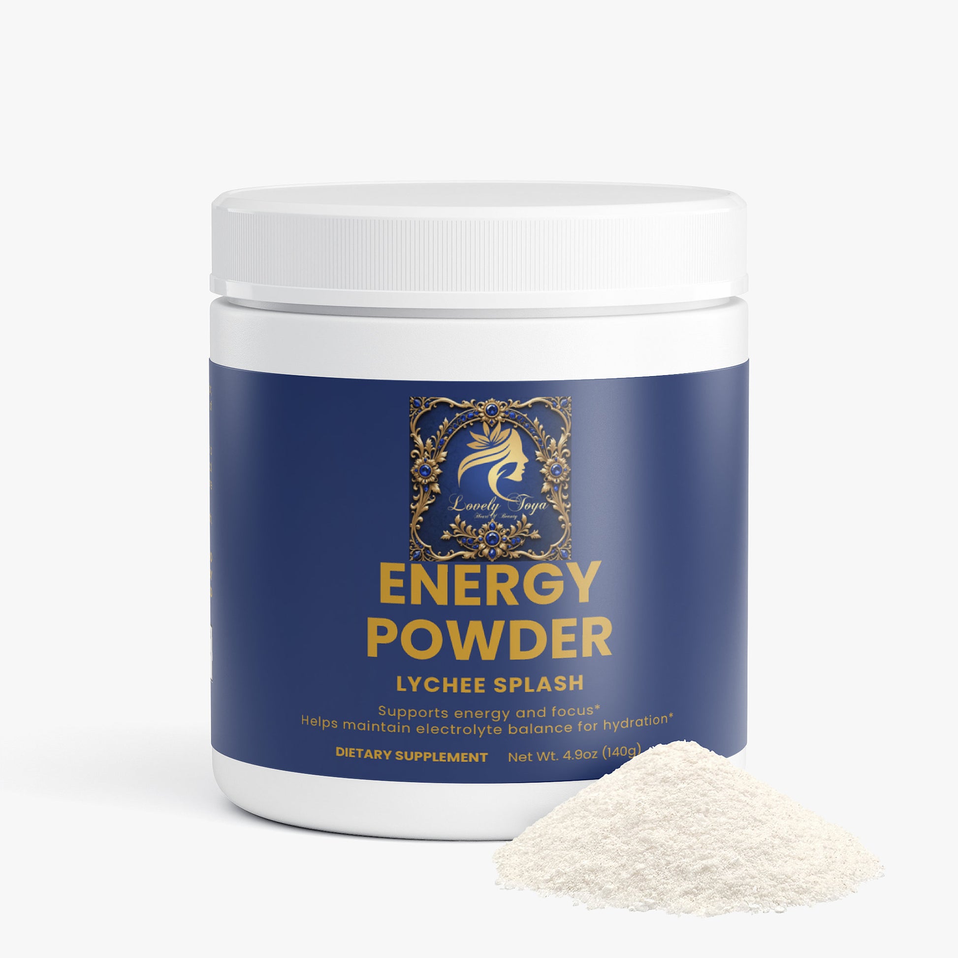 Lovely Toya Energy Powder (Lychee Splash Energy) - Hillery's Products & Services