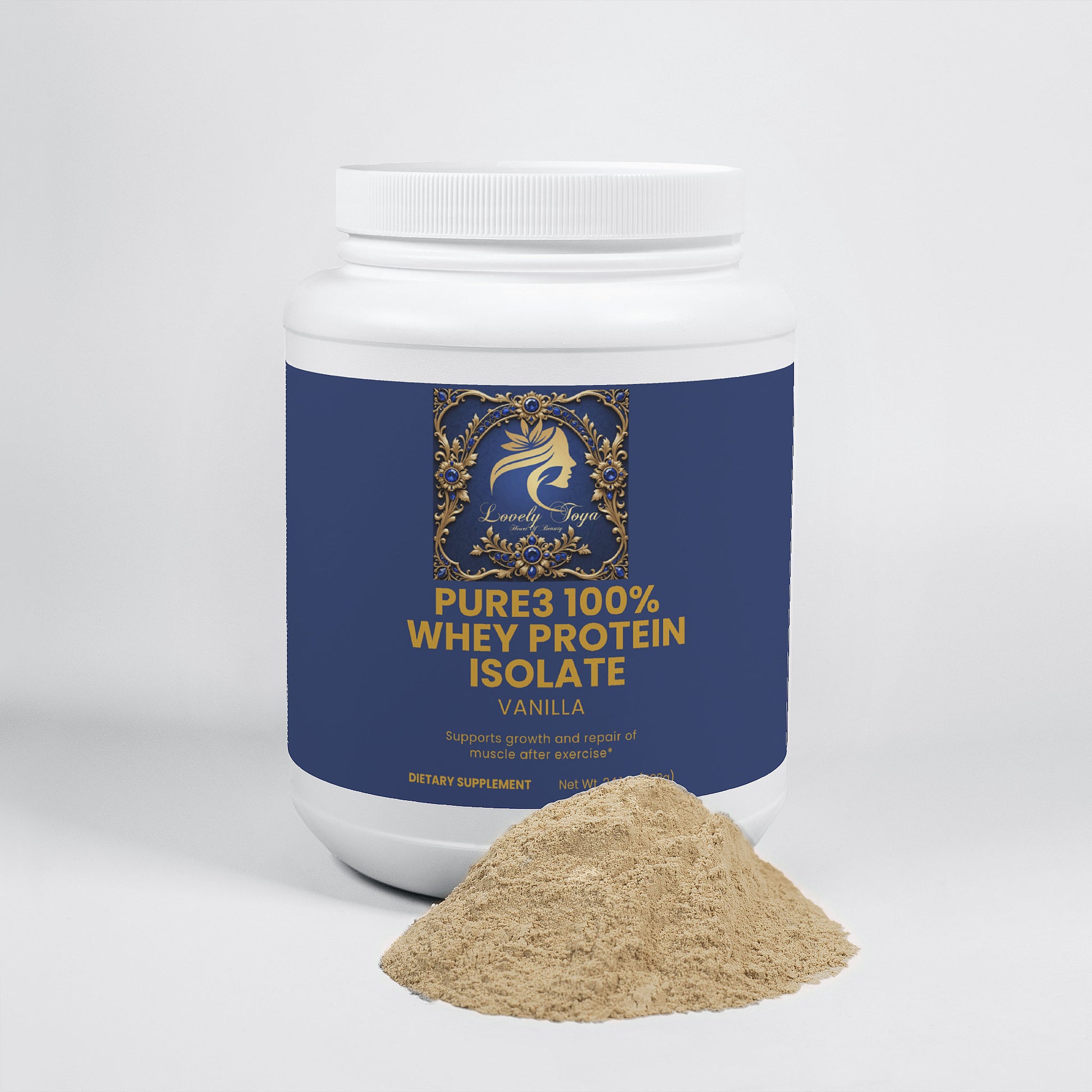 Lovely Toya Pure3 100% Whey Protein Isolate (Vanilla) - Hillery's Products & Services