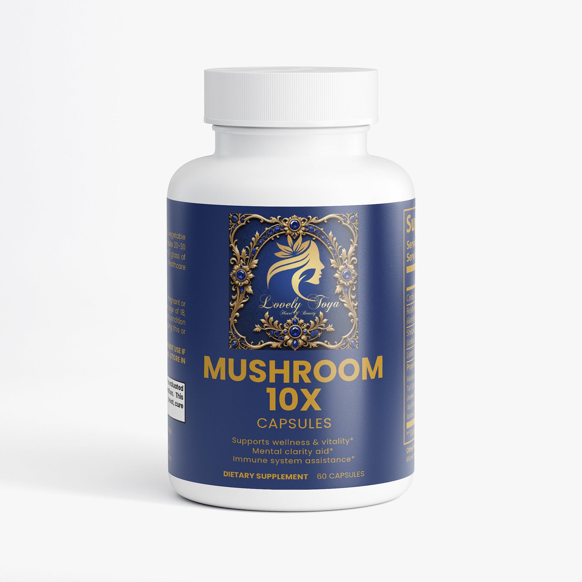 Lovely Toya Mushroom Complex 10 X - Hillery's Products & Services
