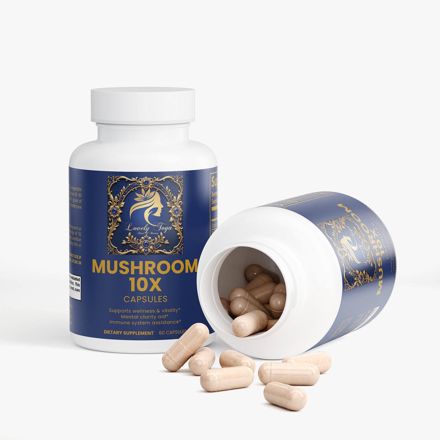 Lovely Toya Mushroom Complex 10 X - Hillery's Products & Services