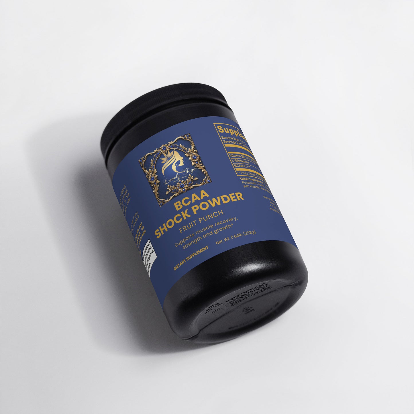 Lovely Toya BCAA Shock Powder (Fruit Punch) - Hillery's Products & Services