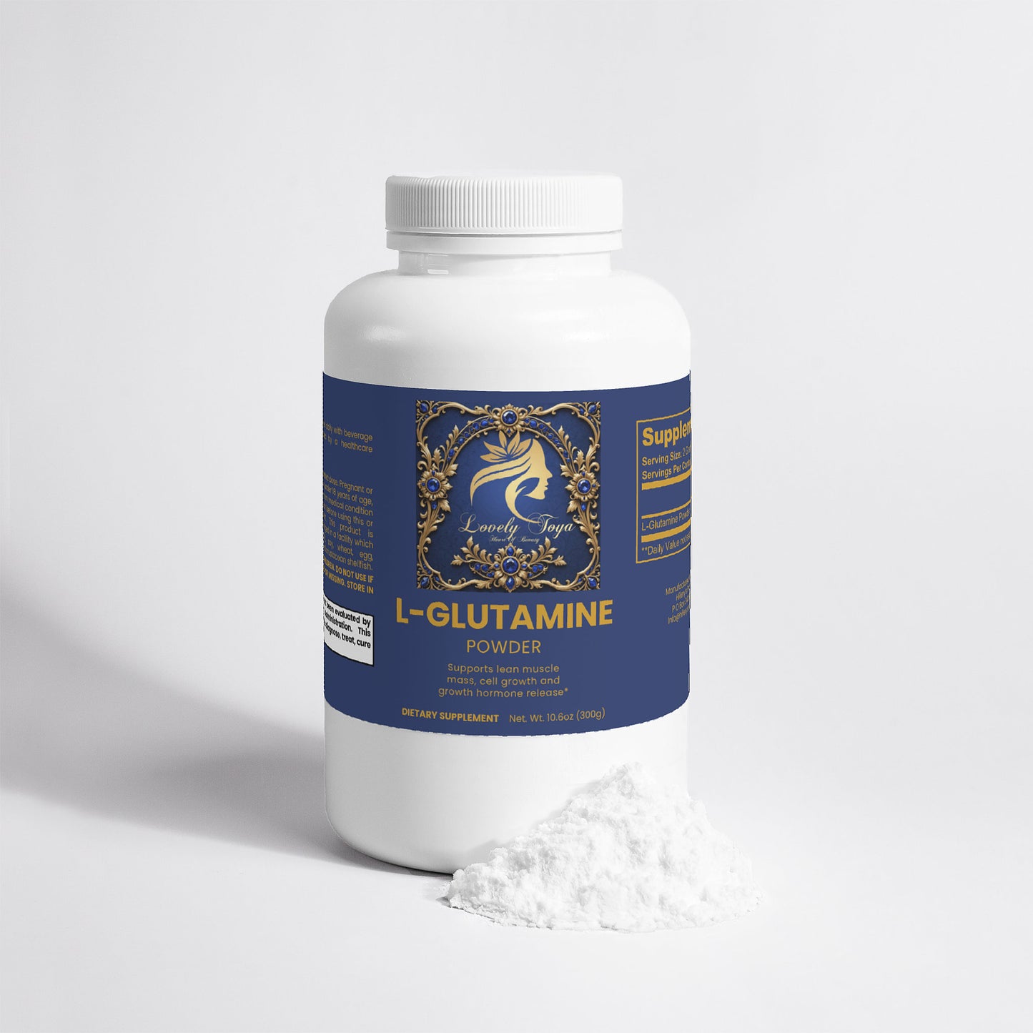 Lovely Toya L-Glutamine Powder - Hillery's Products & Services
