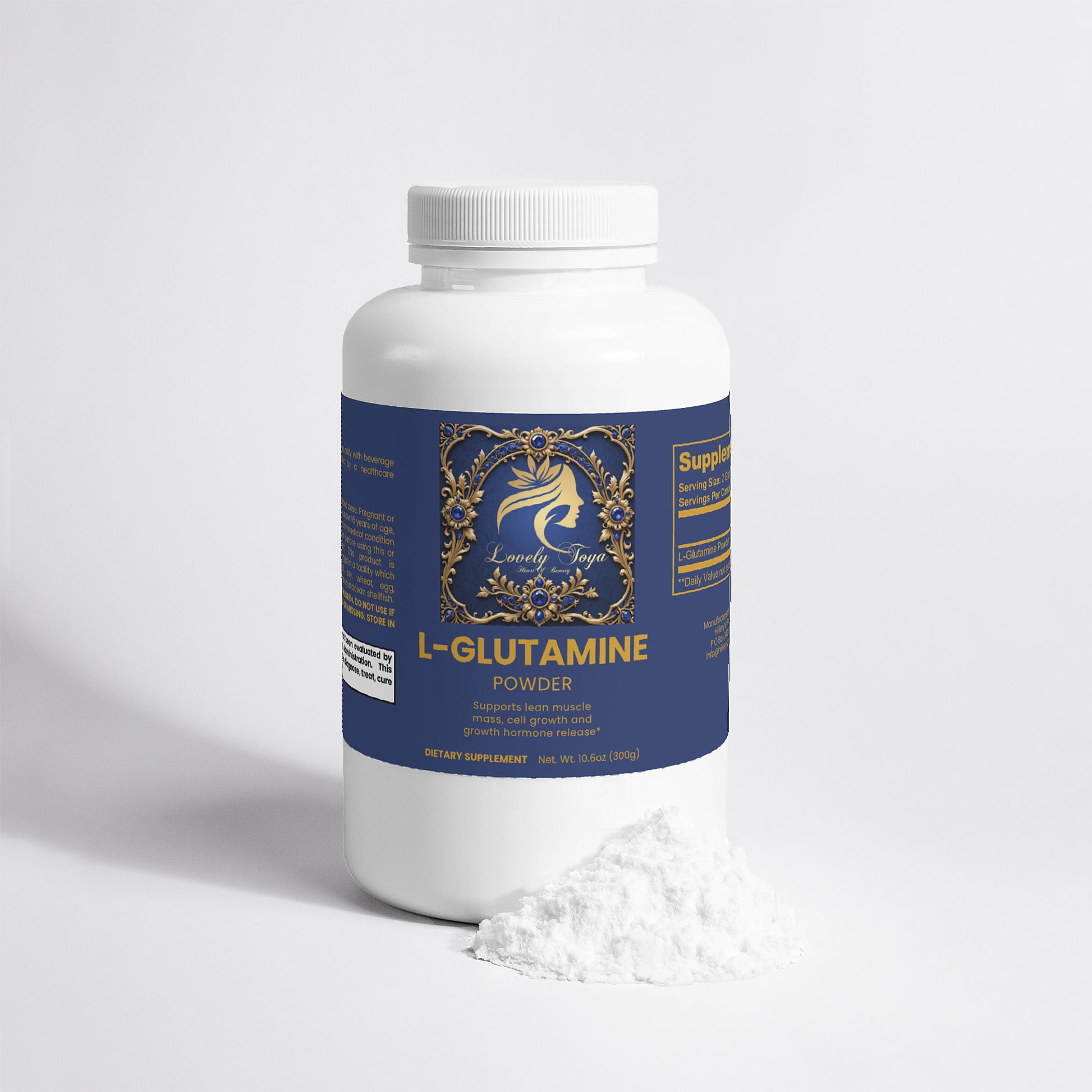 Lovely Toya L-Glutamine Powder - Hillery's Products & Services