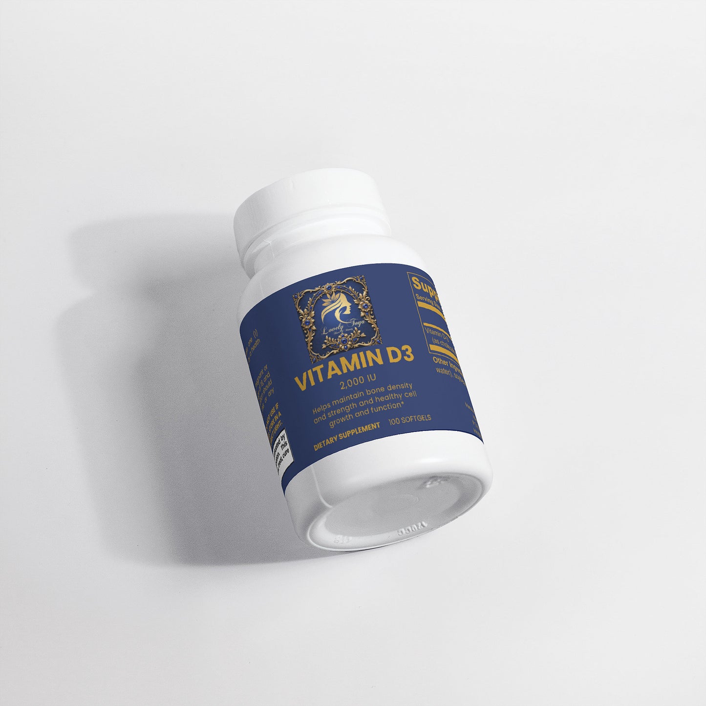 Lovely Toya Vitamin D3 2,000 IU - Hillery's Products & Services