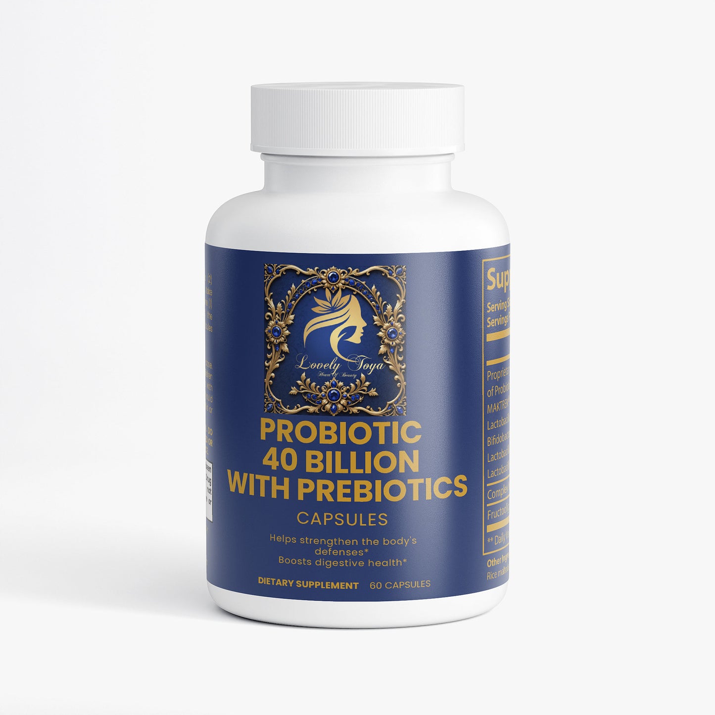 Lovely Toya Probiotic 40 Billion with Prebiotics - Hillery's Products & Services