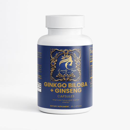 Lovely Toya Ginkgo Biloba + Ginseng - Hillery's Products & Services