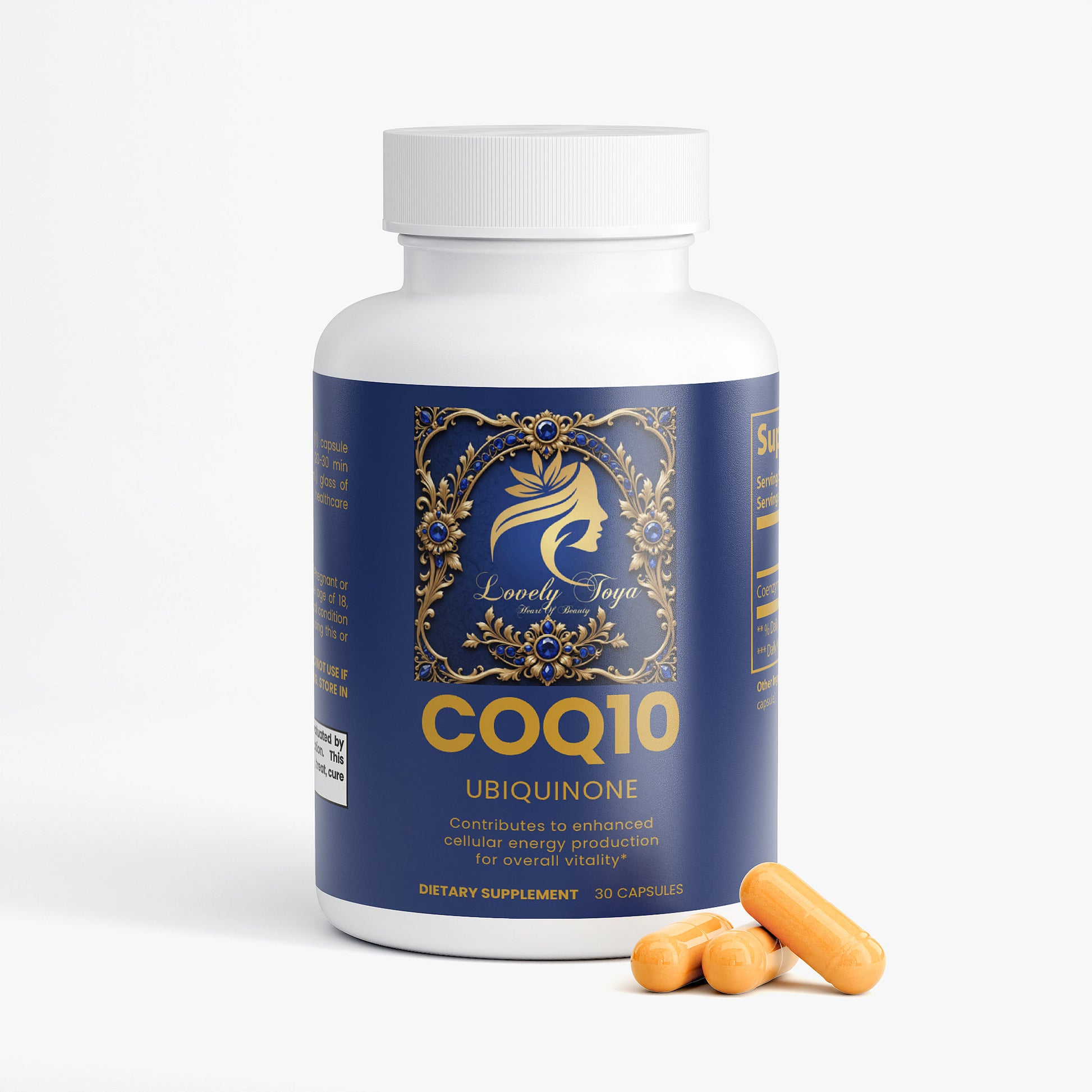 Lovely Toya CoQ10 Ubiquinone - Hillery's Products & Services
