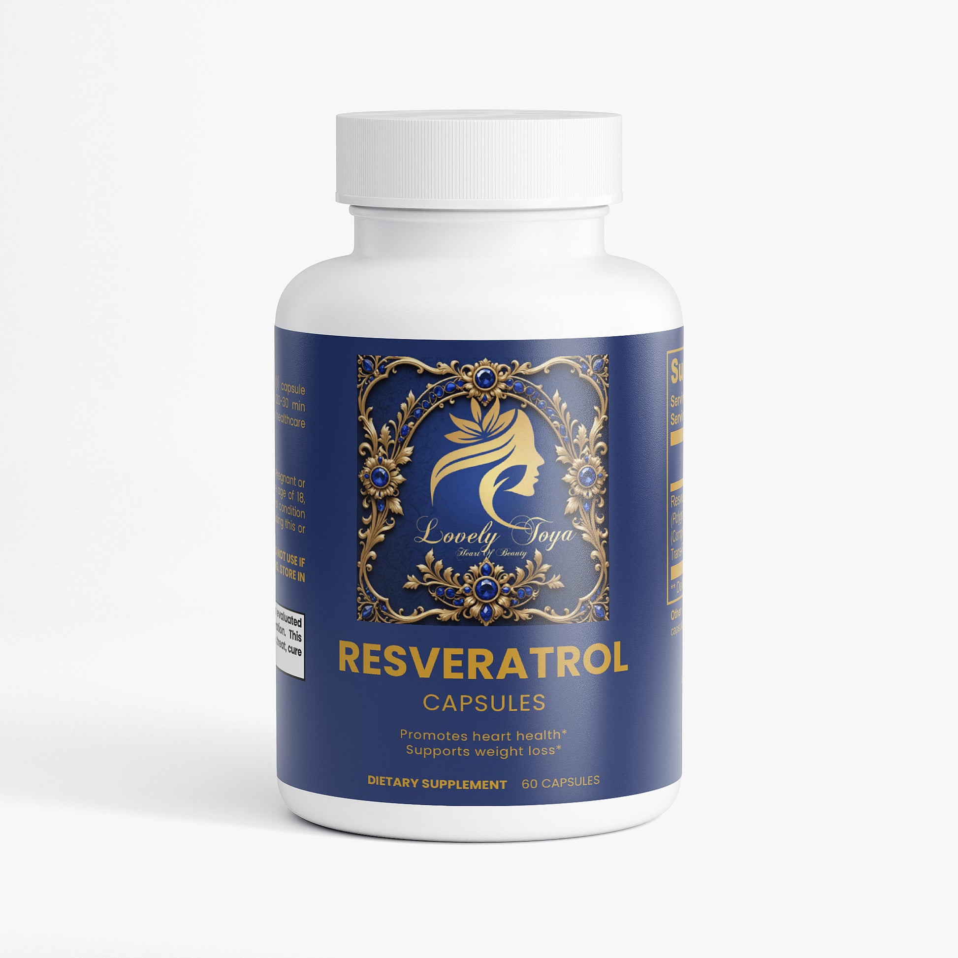 Lovely Toya Resveratrol 50% 600mg - Hillery's Products & Services