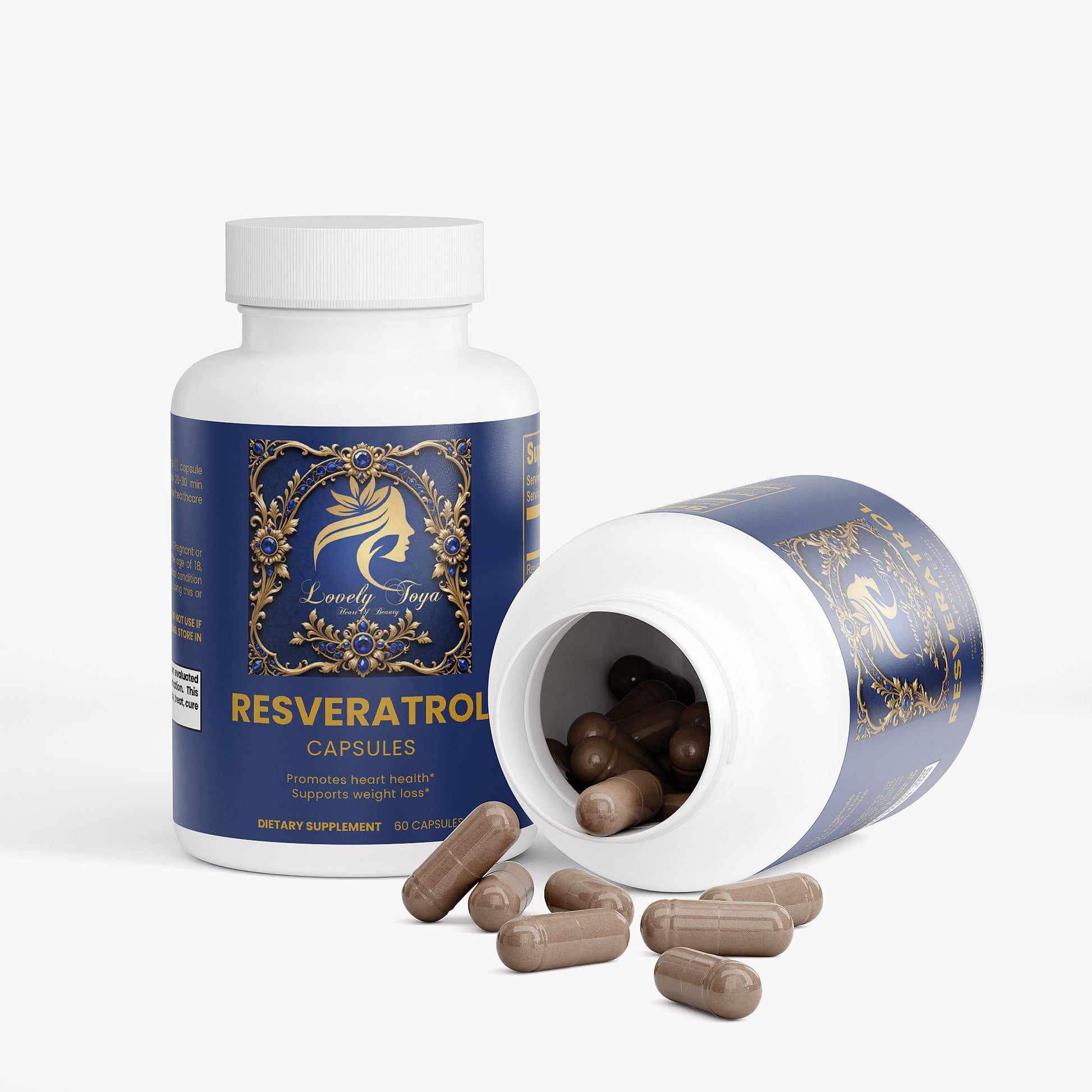 Lovely Toya Resveratrol 50% 600mg - Hillery's Products & Services