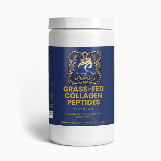 Lovely Toya Grass-Fed Collagen Peptides Powder (Chocolate) - Hillery's Products & Services