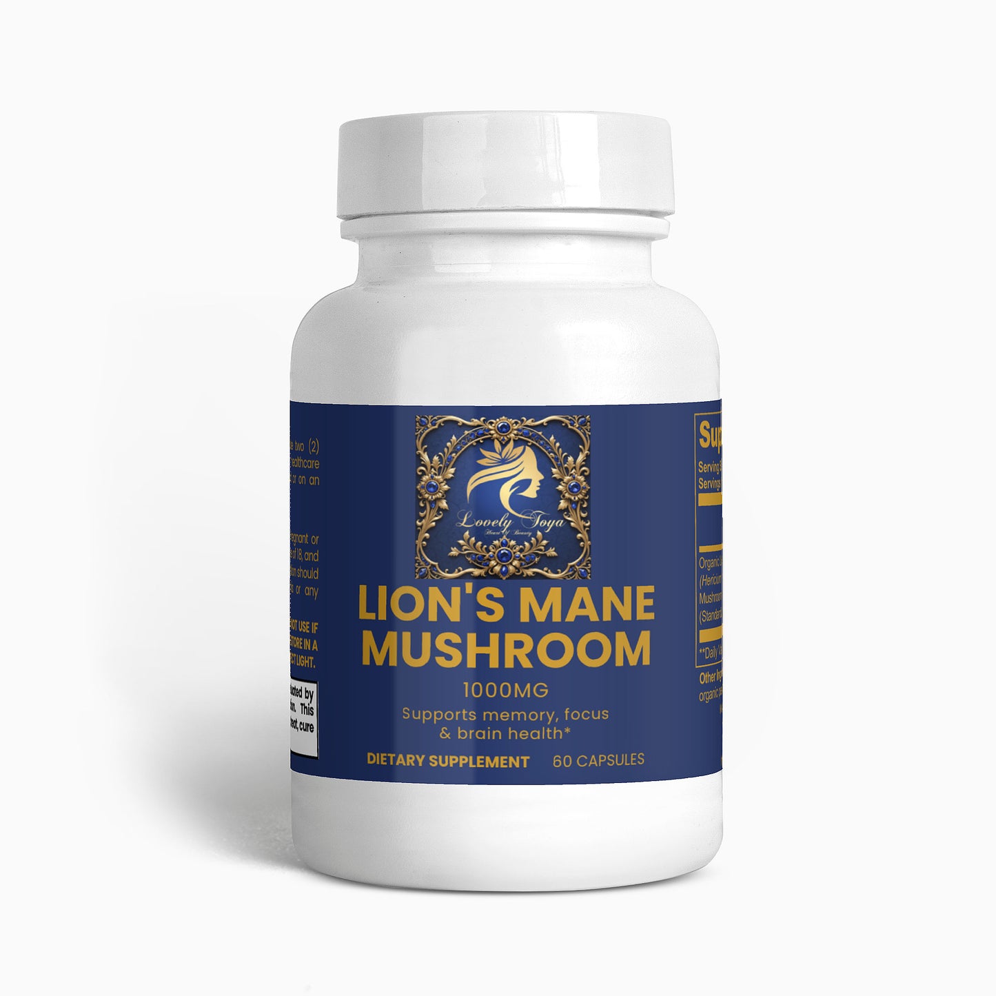 Lovely Toya Lion's Mane Mushroom - Hillery's Products & Services