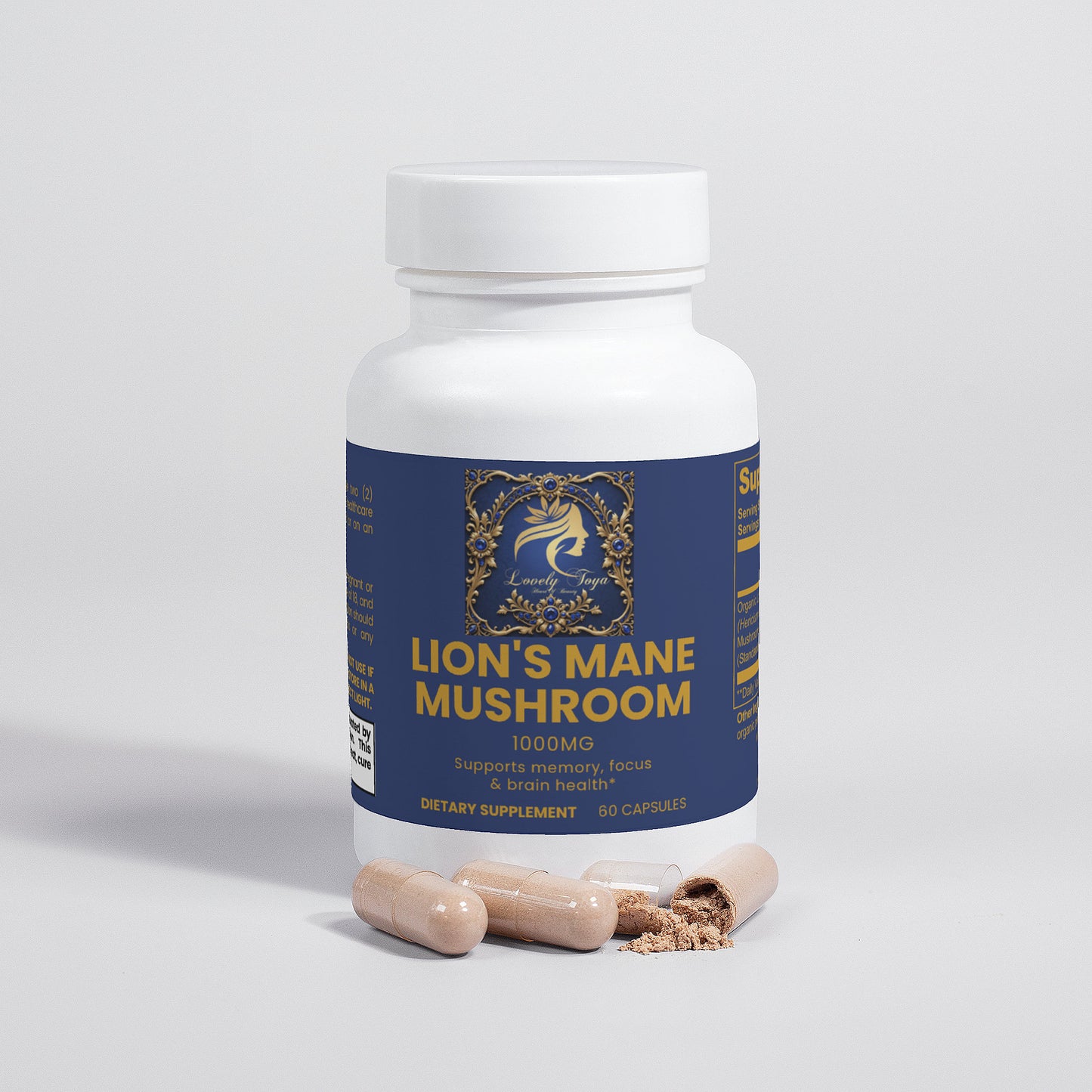 Lovely Toya Lion's Mane Mushroom - Hillery's Products & Services