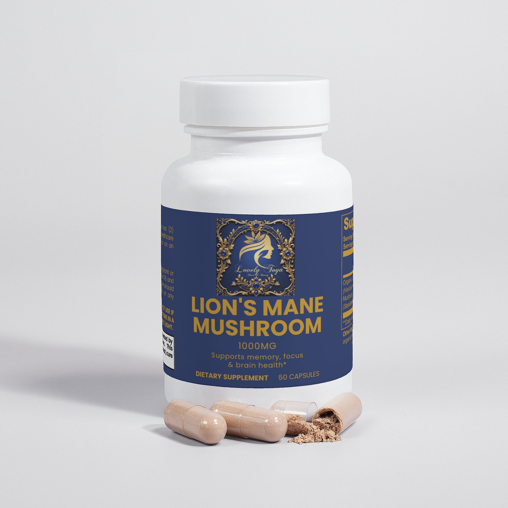 Lovely Toya Lion's Mane Mushroom - Hillery's Products & Services