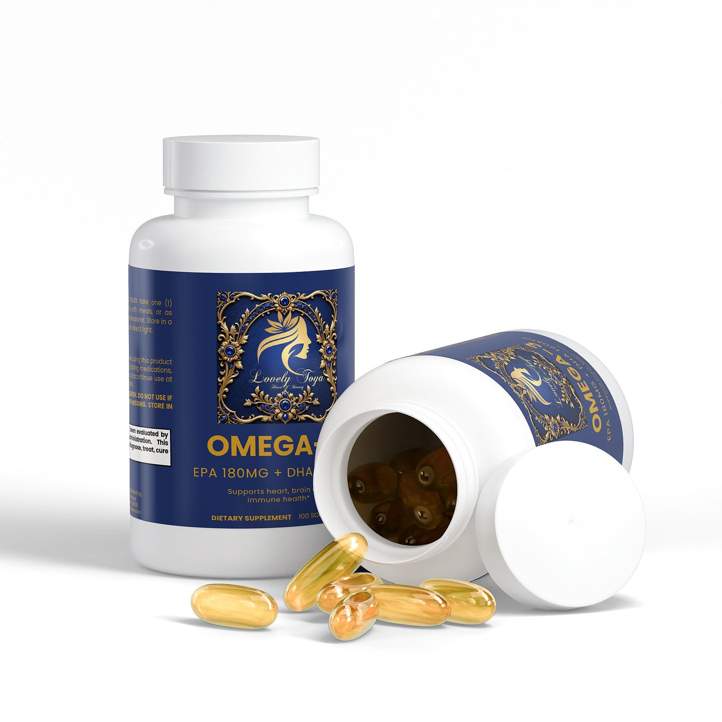 Lovely Toya Omega-3 EPA 180mg + DHA 120mg - Hillery's Products & Services