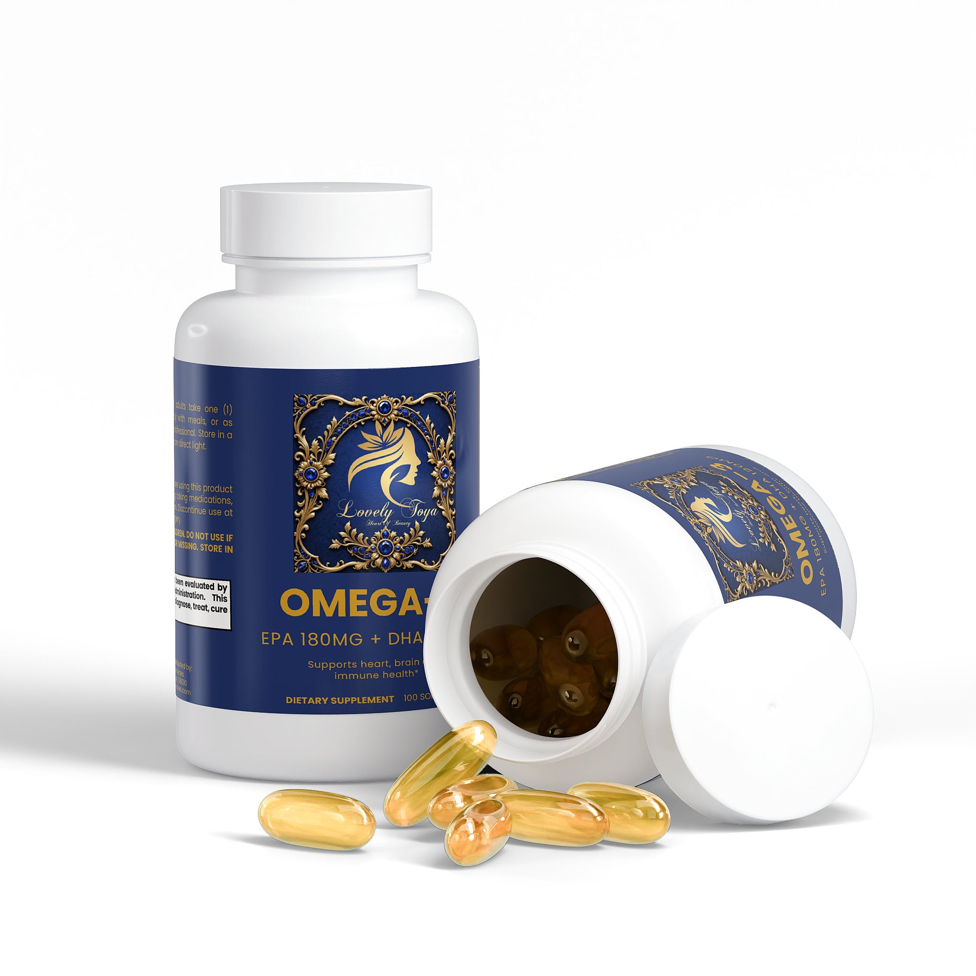 Lovely Toya Omega-3 EPA 180mg + DHA 120mg - Hillery's Products & Services