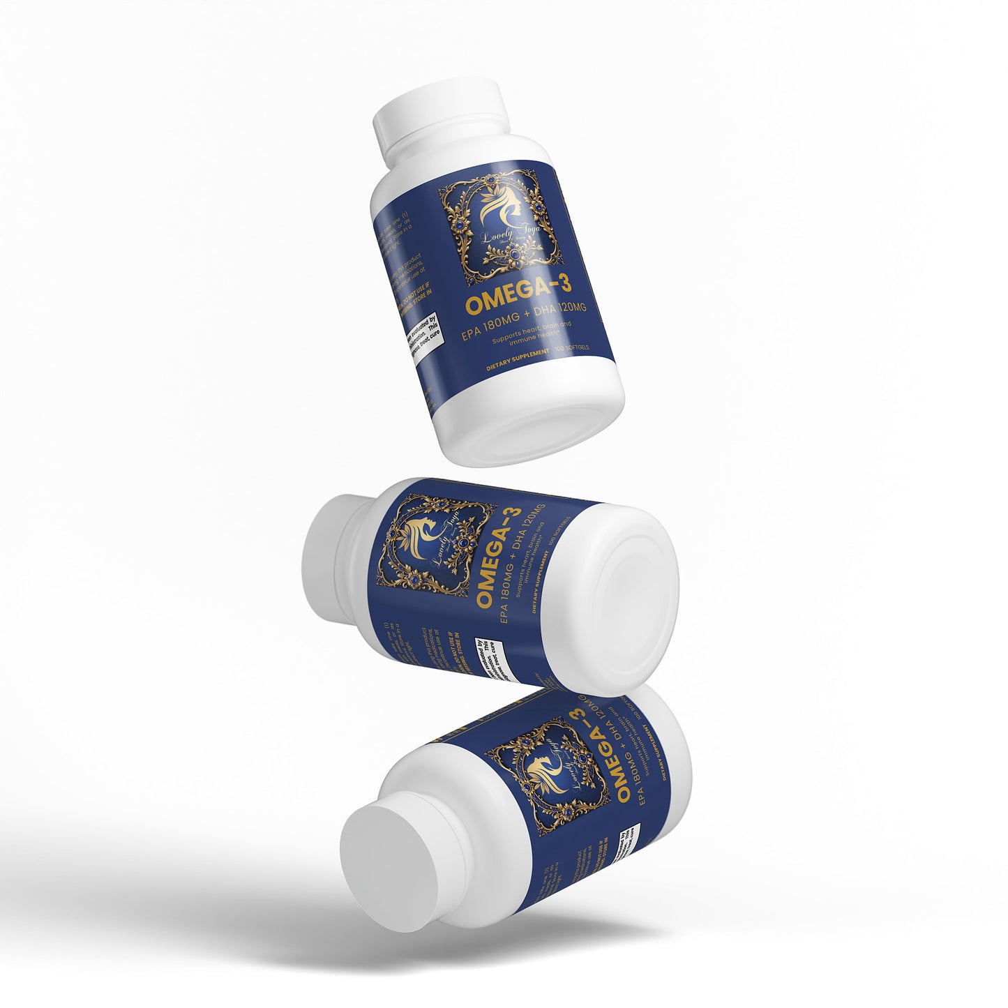 Lovely Toya Omega-3 EPA 180mg + DHA 120mg - Hillery's Products & Services
