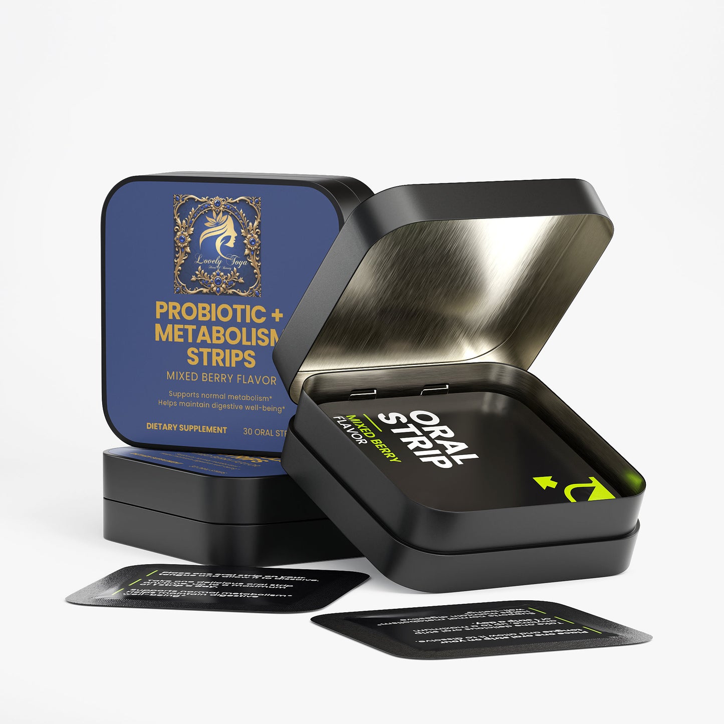 Lovely Toya Probiotic + Metabolism Strips - Hillery's Products & Services