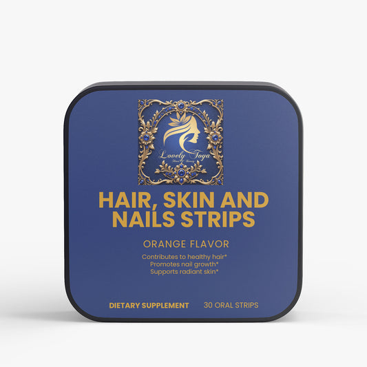 Lovely Toya Hair, Skin and Nails Strips - Hillery's Products & Services