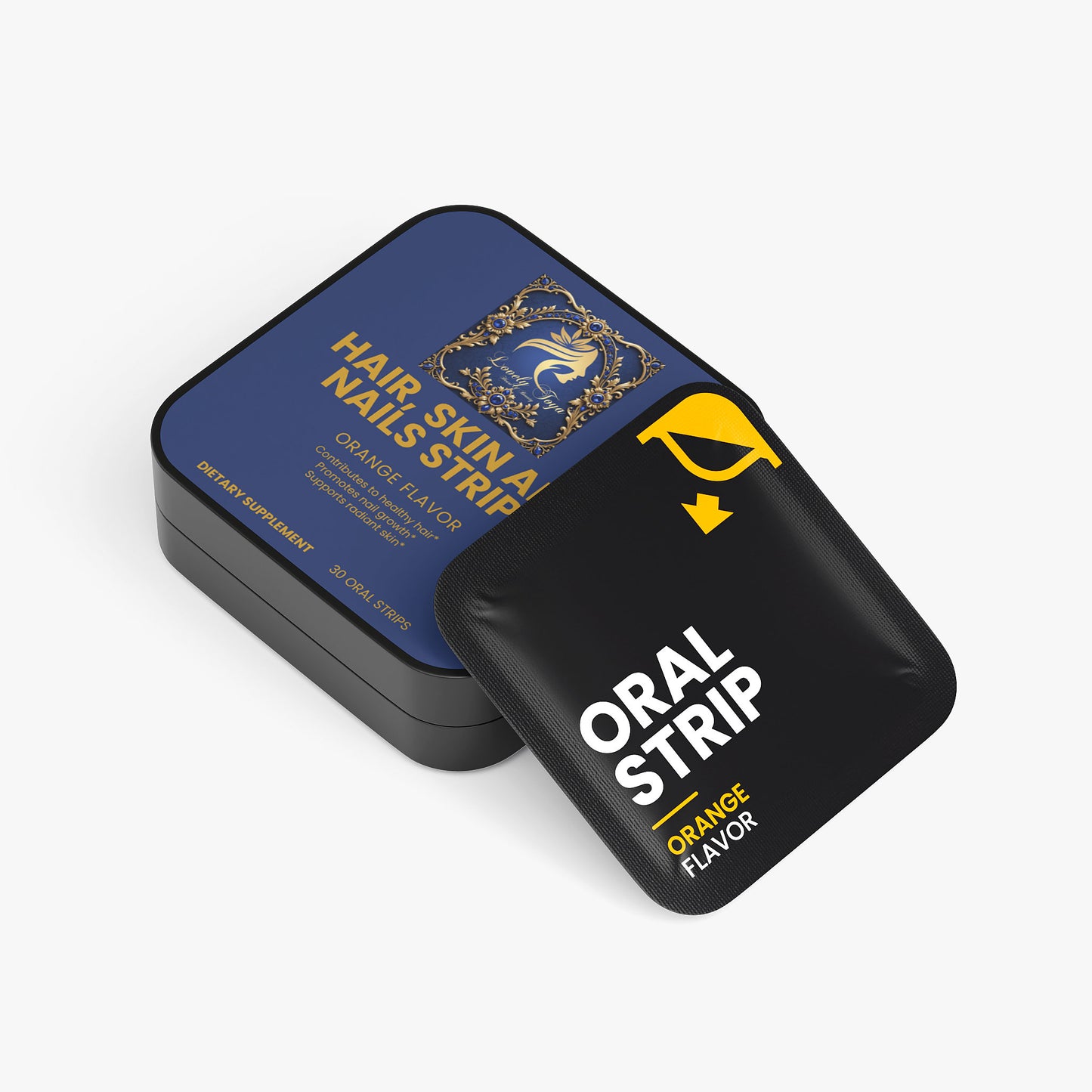 Lovely Toya Hair, Skin and Nails Strips - Hillery's Products & Services