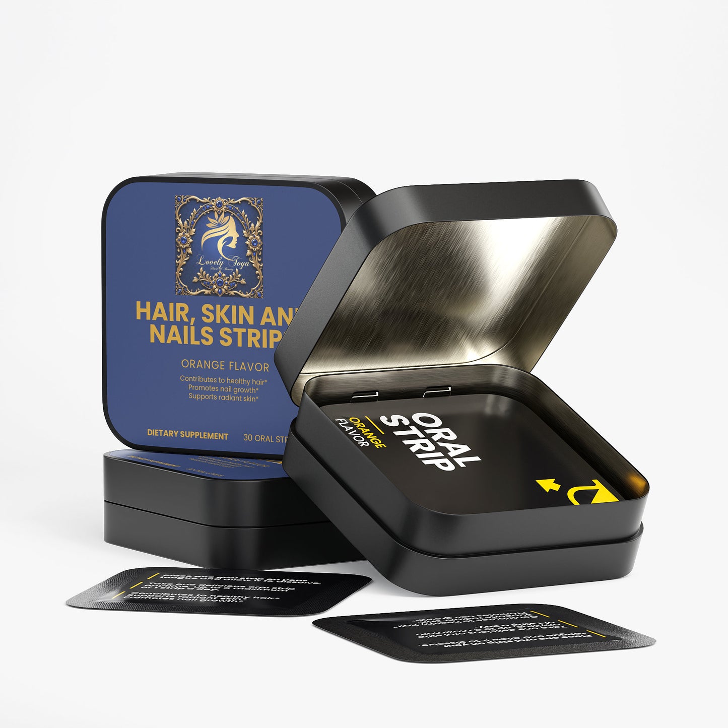 Lovely Toya Hair, Skin and Nails Strips - Hillery's Products & Services