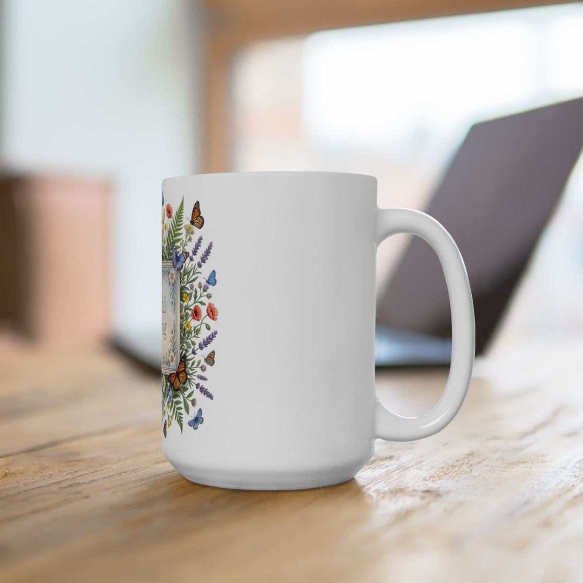 Peaceful Thinking Ceramic Mug, (11oz, 15oz)