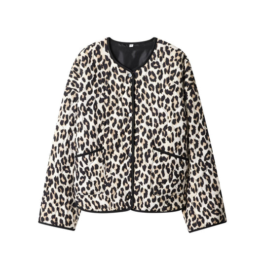 Animal print cotton clothing