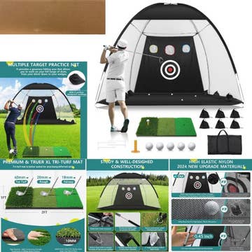 Premium Golf Full Practice Kit - Re-Enforced High Impact - Hillery's Products & Services