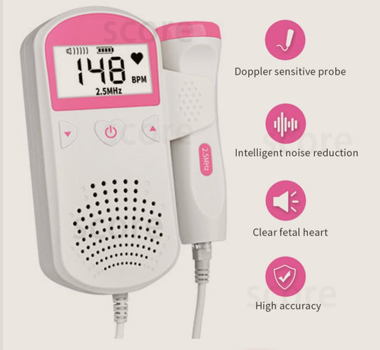 Fetal Heart Rate Monitor Home Pregnancy Baby - Hillery's Products & Services