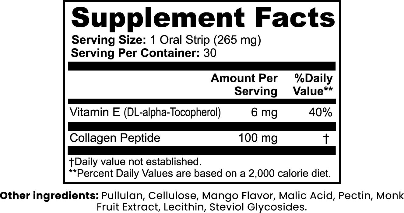 Lovely Toya Beauty + Collagen Strips - Hillery's Products & Services