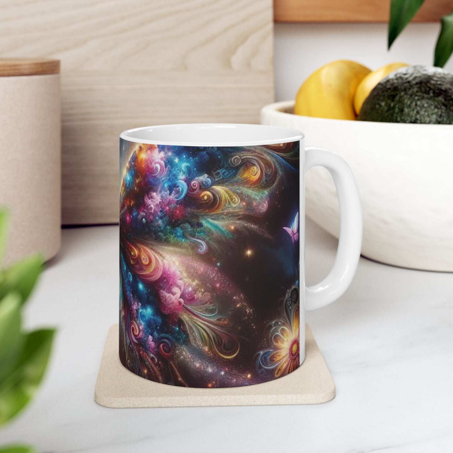 Buttertfly Magic Mug, (11oz, 15oz) - Hillery's Products & Services