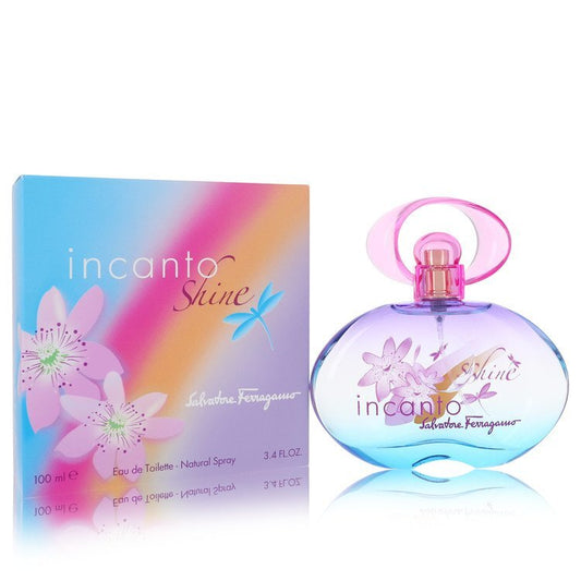 Incanto Shine by Salvatore Ferragamo Eau De Toilette Spray 3.4 oz (Women) - Hillery's Products & Services
