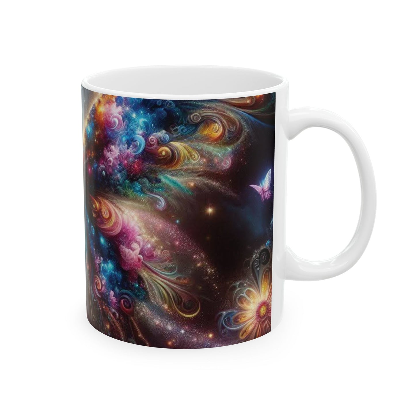 Buttertfly Magic Mug, (11oz, 15oz) - Hillery's Products & Services
