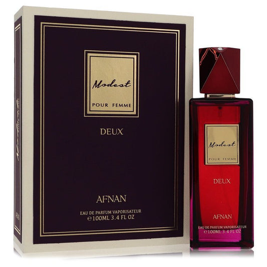 Modest Pour Femme Deux by Afnan Eau De Parfum Spray 3.4 oz (Women) - Hillery's Products & Services