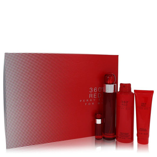 Perry Ellis 360 Red by Perry Ellis  Men Gift Set